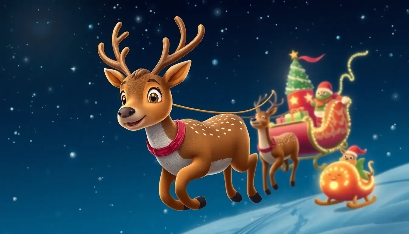 Le Noël de Sami le Renne Courageux 6 Illustration du Noël de Sami