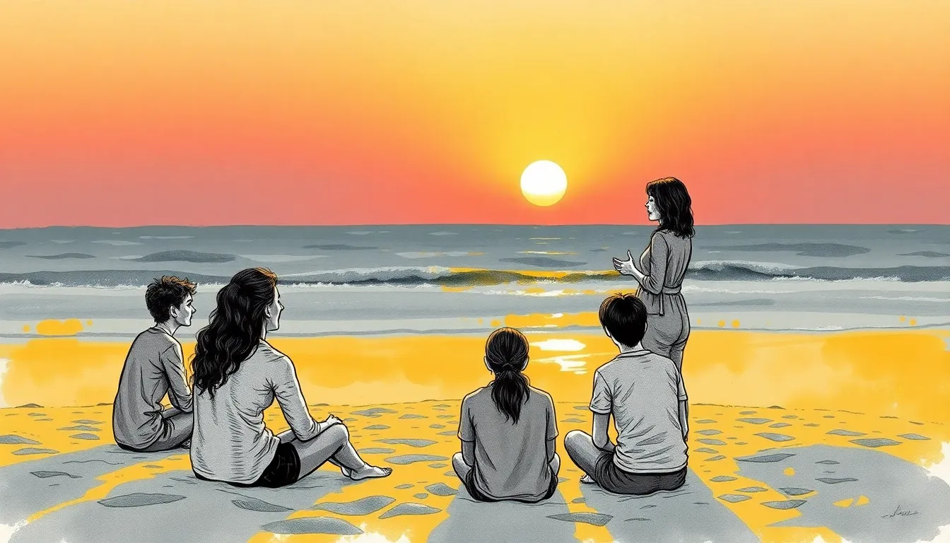 Les Vagues du Souvenir 5 Illustration de l'Épaule de l'Avenir