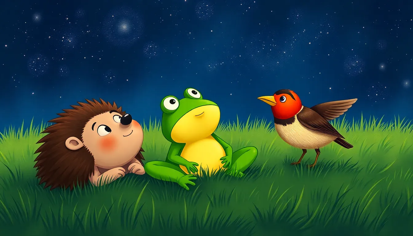 Illustration de Une Nuit sous les Étoiles