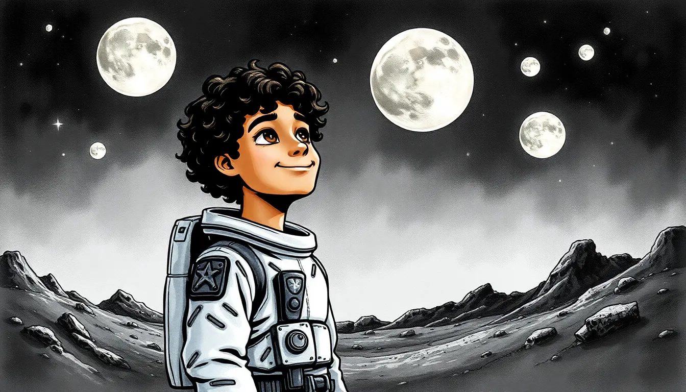 Le Voyage des Mille Lunes 8 Illustration de Les Milles Lunes