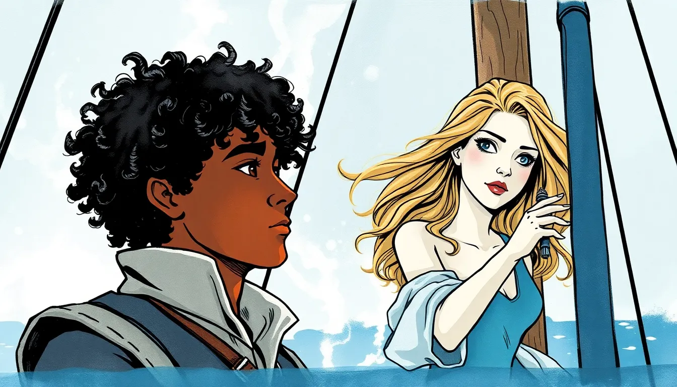 Illustration de Les Rivages de la Destinée