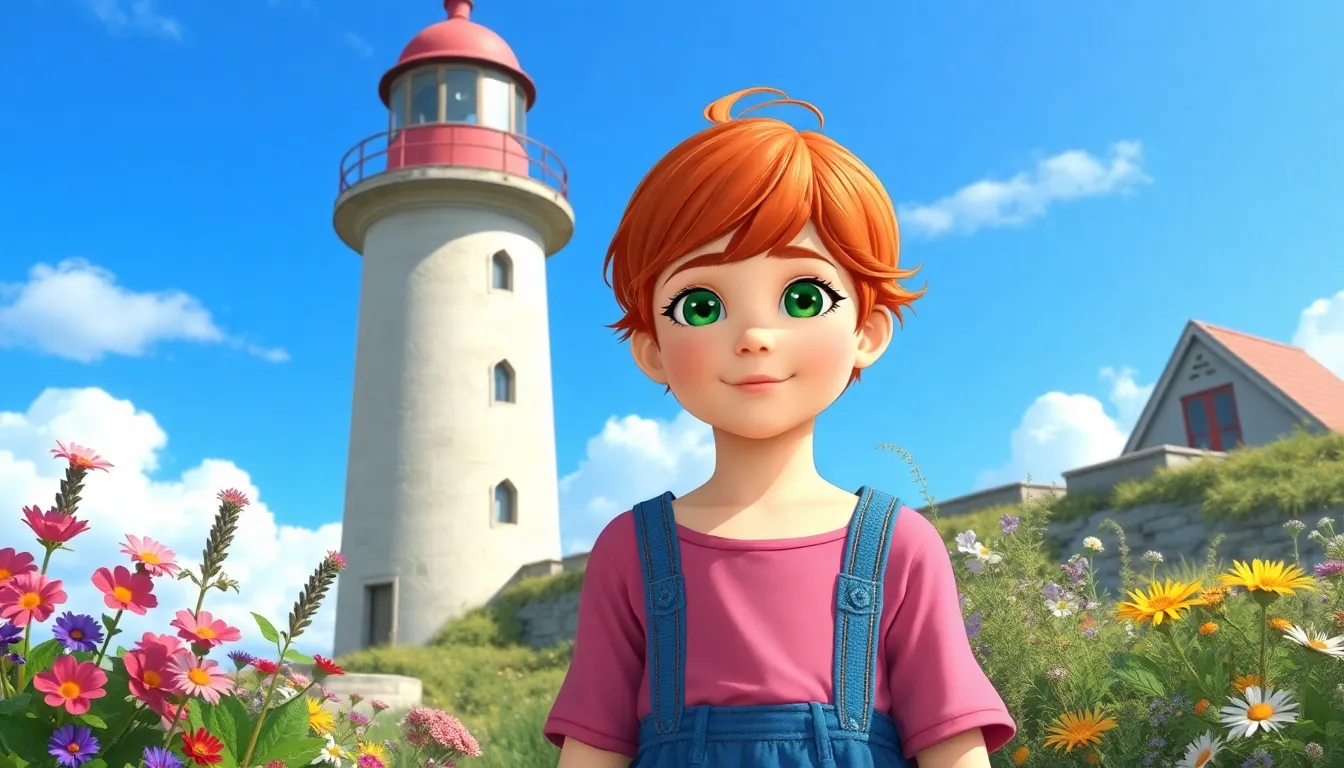 Clara et le Phare des Secrets 1 Illustration de La Maison de Clara