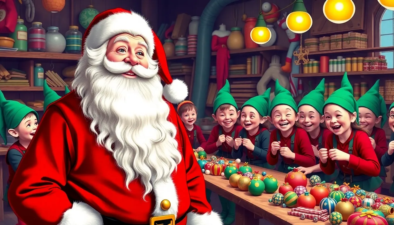 Illustration de La Magie de Noël