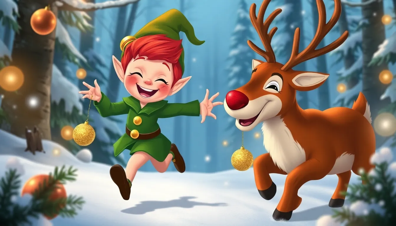 Illustration de Les Lutins en Action