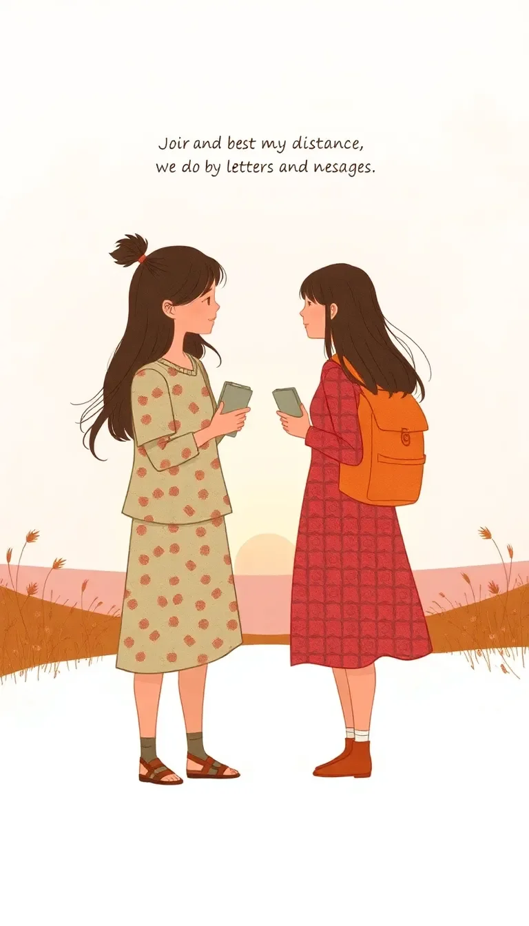 Amitié à distance : l'amour transcende les kilomètres