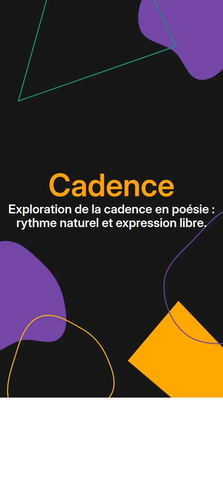 Cadence