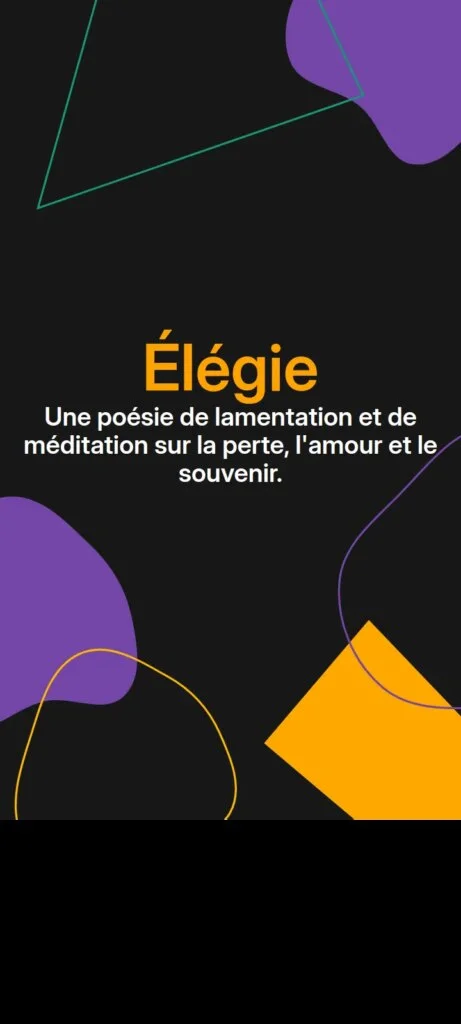 Élégie