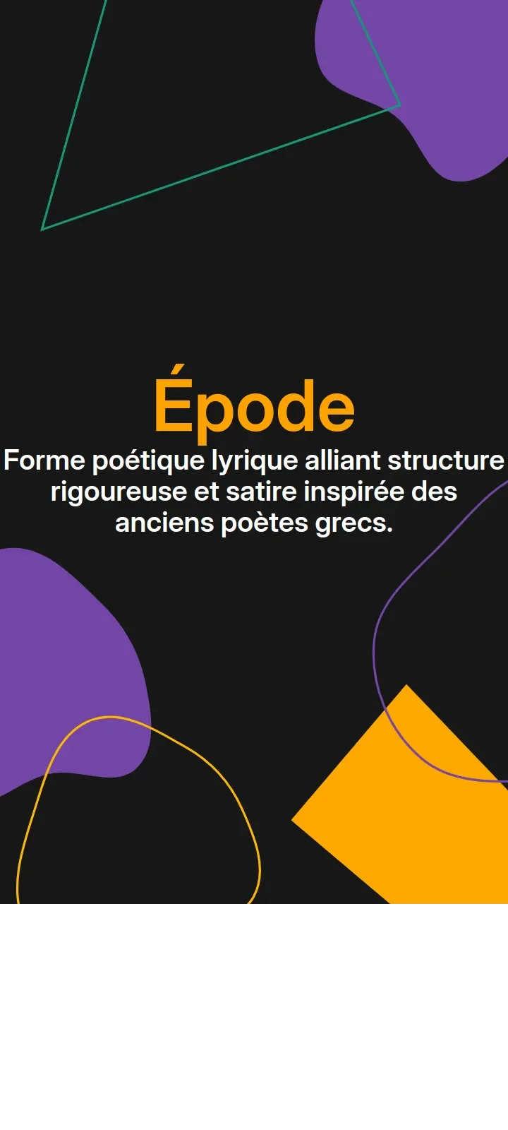 Épode