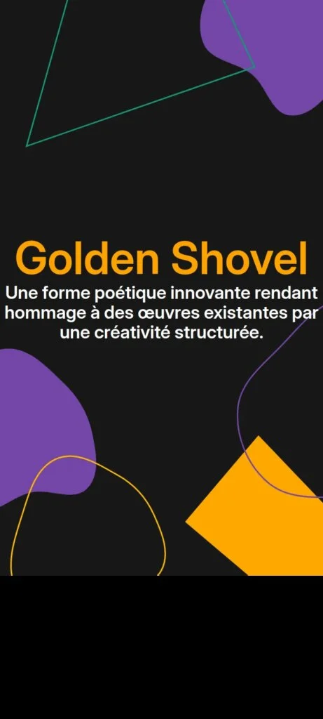 Golden Shovel
