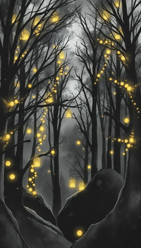 La Forêt des Lumières : Secrets révélés sous les étoiles
