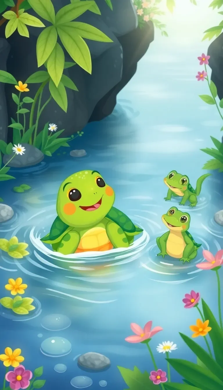 La Petite Tortue et la Rivière