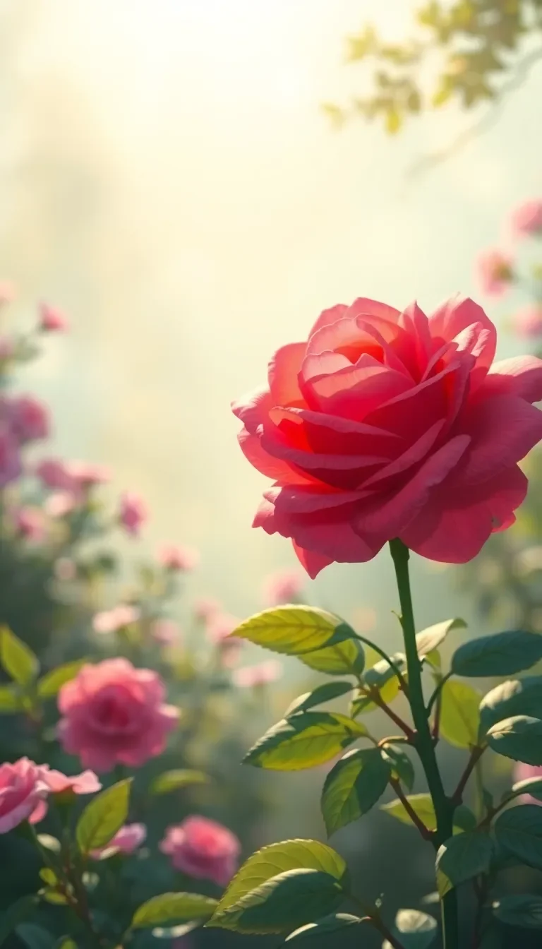 La Rose, Symbole d'Amour et de Tendresse
