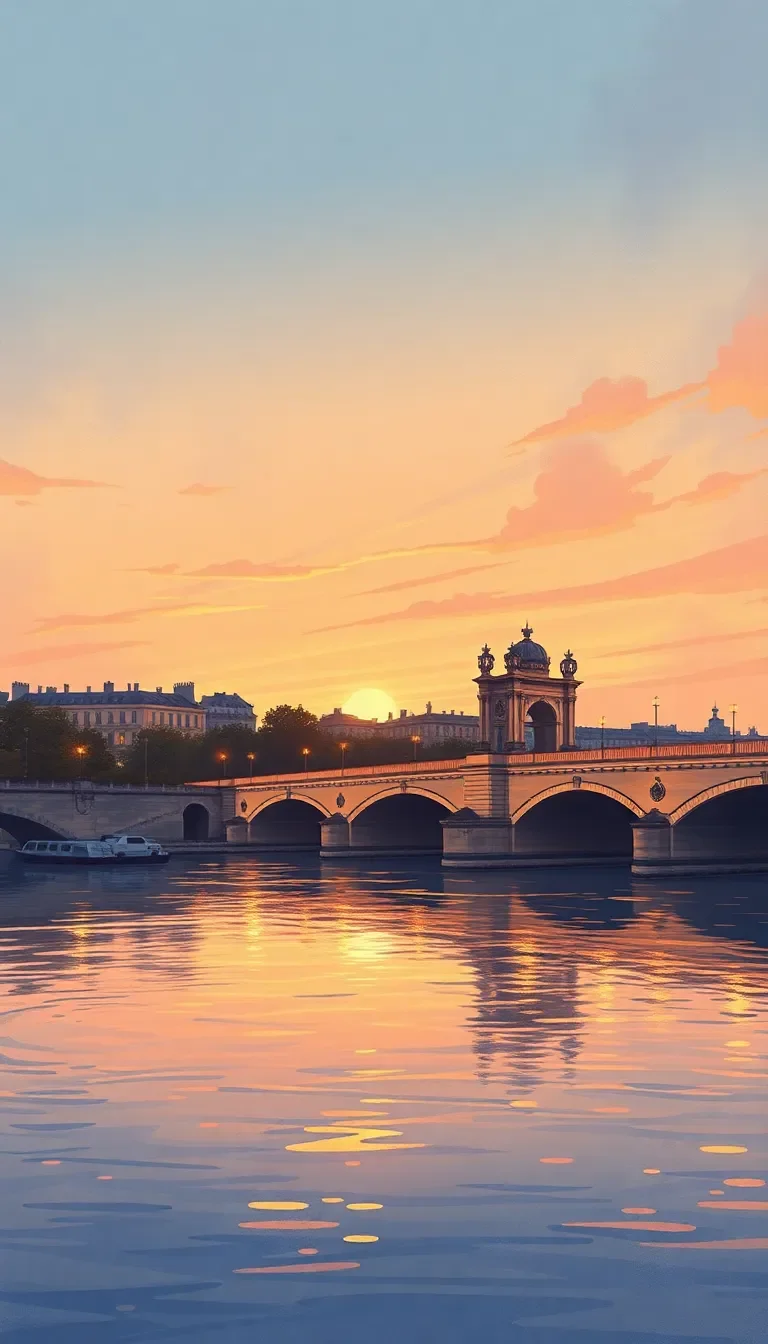 Le Pont Mirabeau : Poème d'amour inspiré par Apollinaire