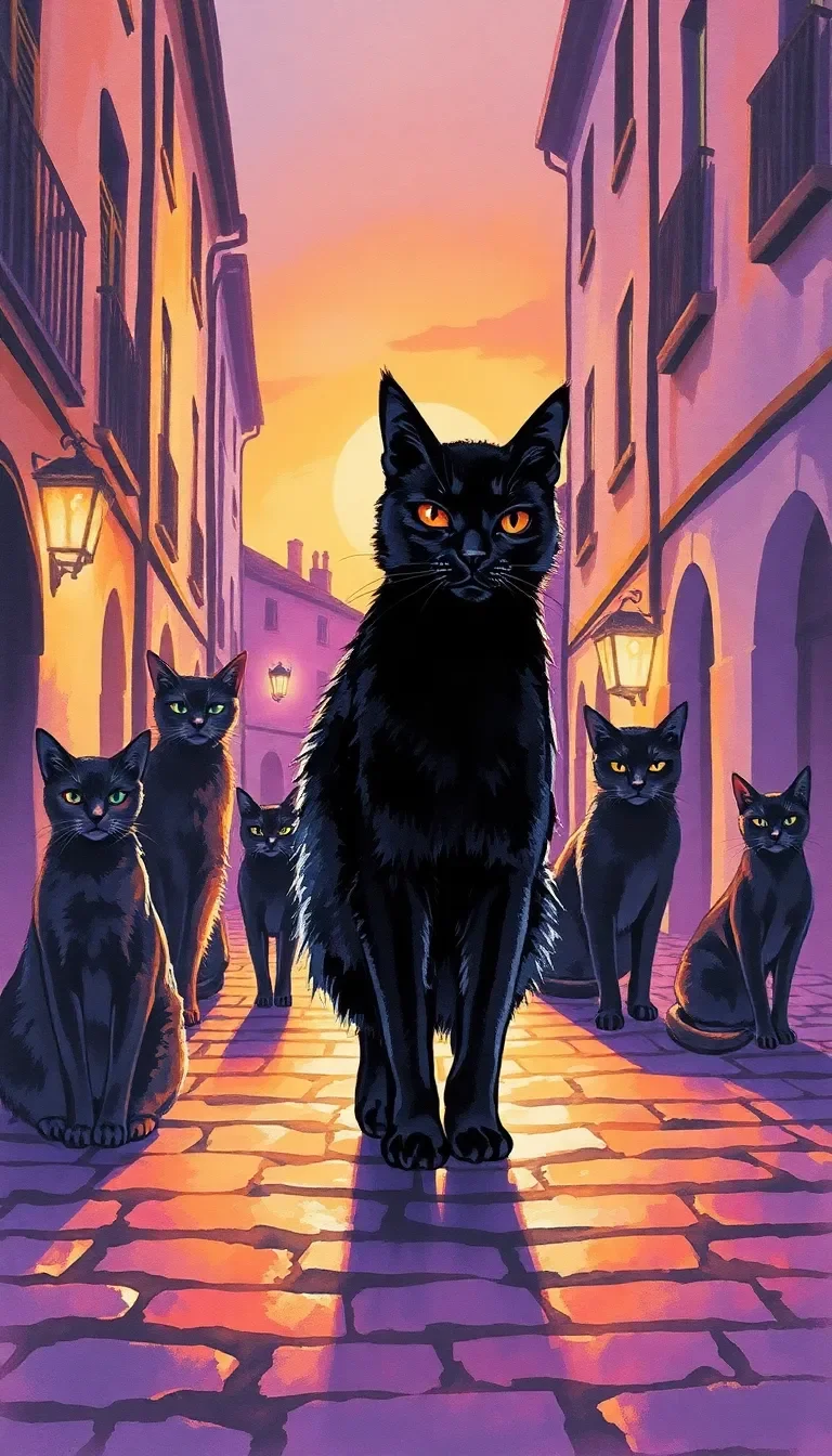 Les Chats : Échos de Poésie et de Mélancolie