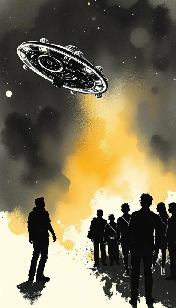 Les Messagers de l&rsquo;Aube : Accueil de l&rsquo;Inconnu Extraterrestre
