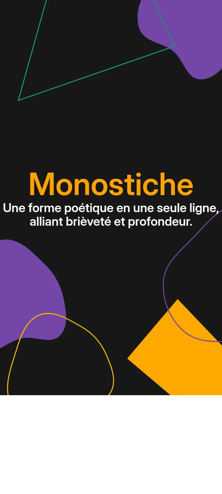 Monostiche