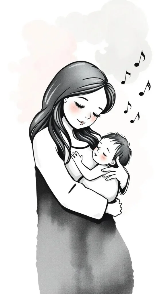 Poème Touchant pour Maman : Berceuse Éternelle