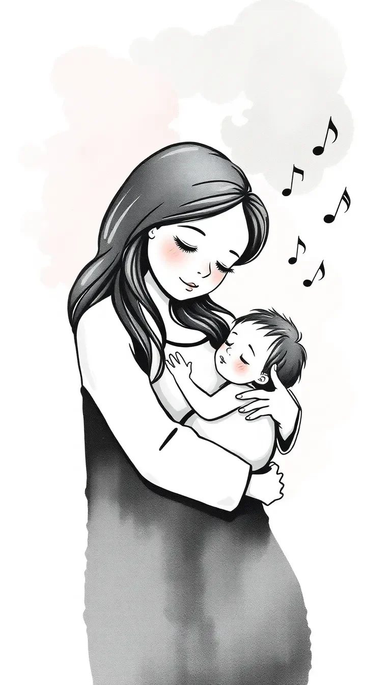Poème Touchant pour Maman : Berceuse Éternelle