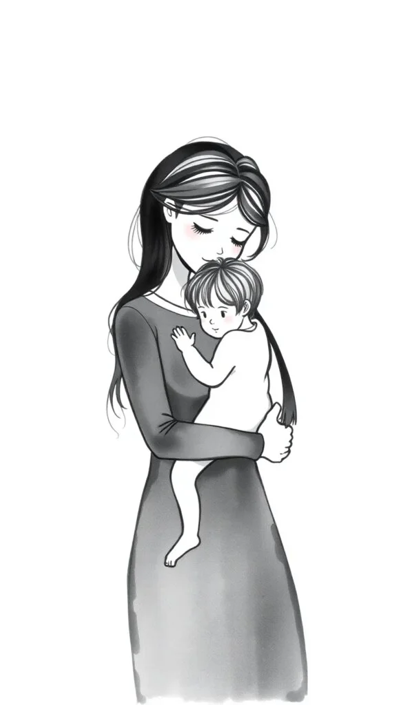 Poème Touchant pour Maman Court : Tout Mon Amour