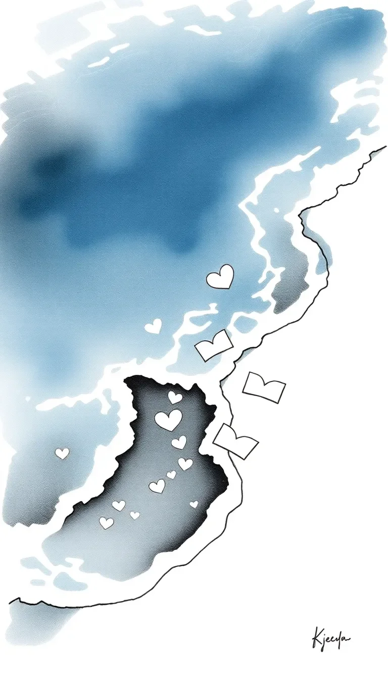 Poème d'Amour Court : Murmure des Vagues