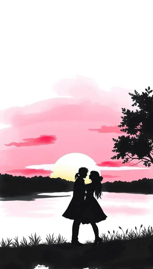Poème d&rsquo;Amour Mignon : Couleurs du Crépuscule