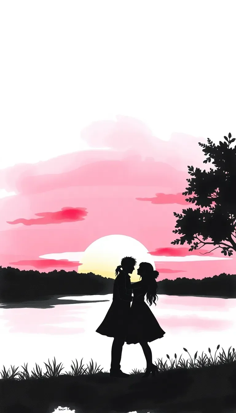Poème d'Amour Mignon : Couleurs du Crépuscule