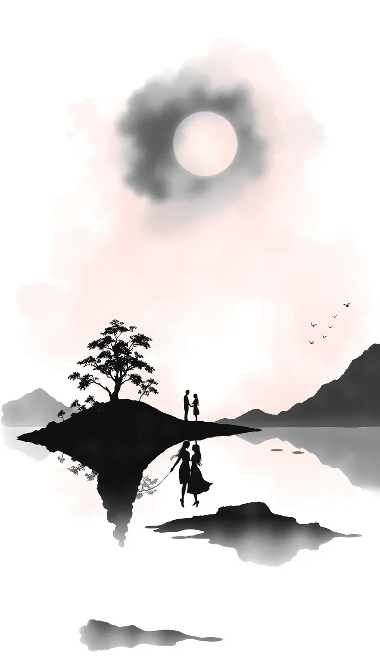 Poème d'amour qui Touche le Cœur : L'Île de Nos Secrets