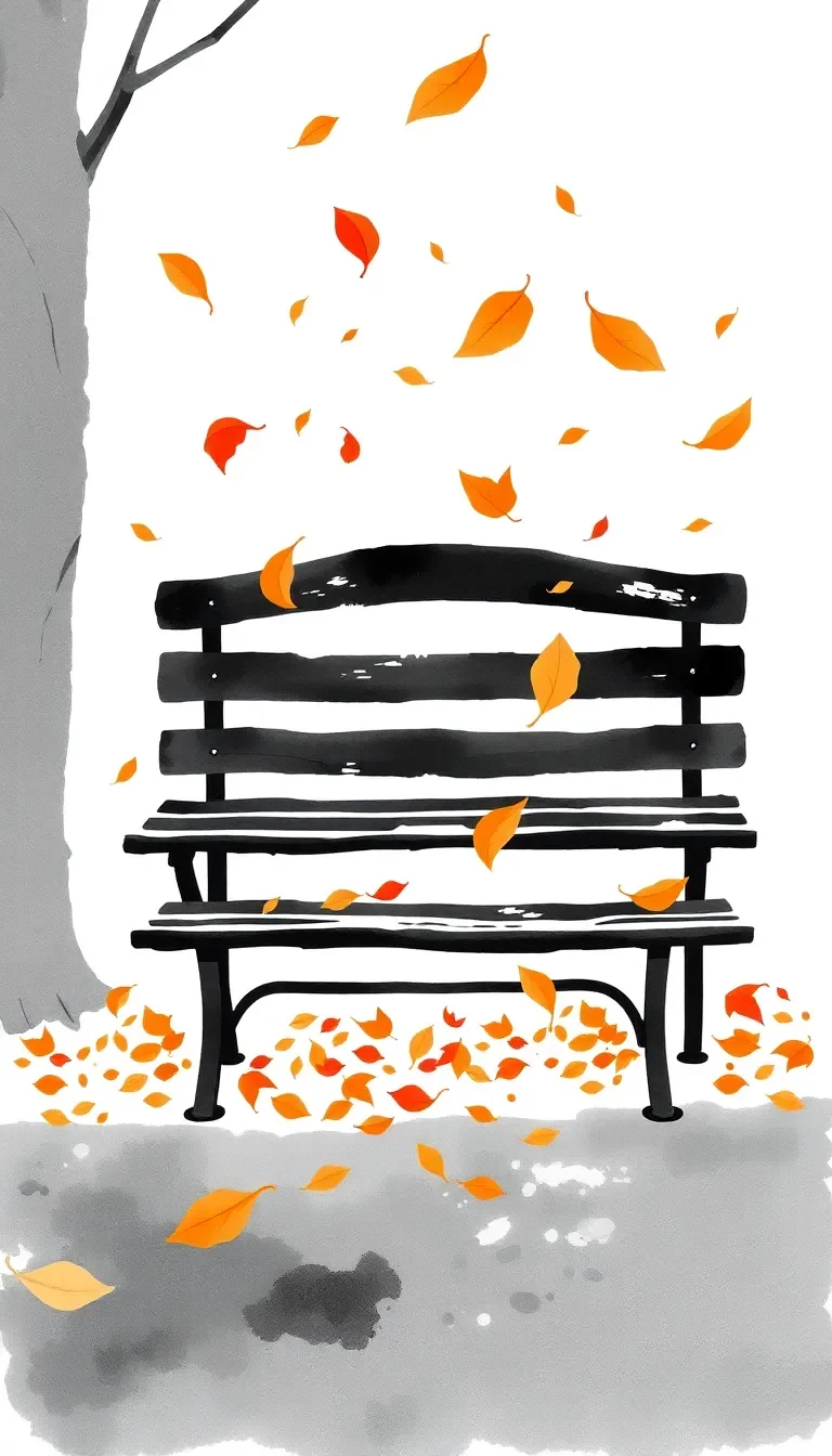 Poème sur l'Automne : Couleurs Tombantes