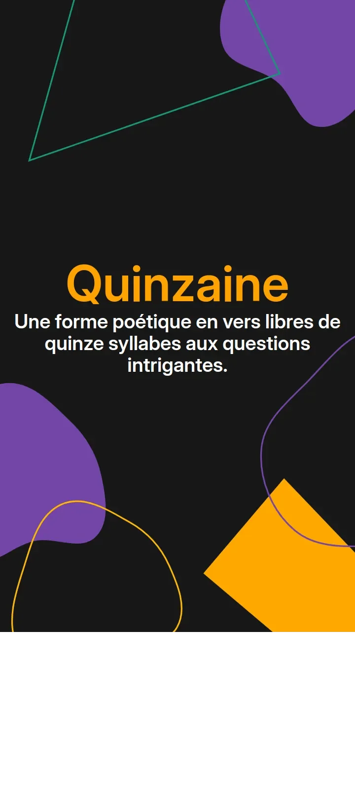 Quinzaine