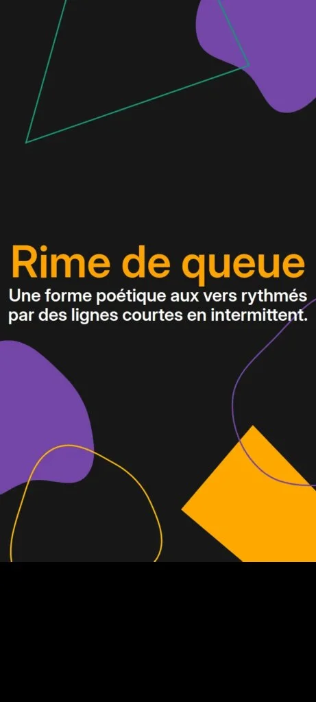 Rime de queue