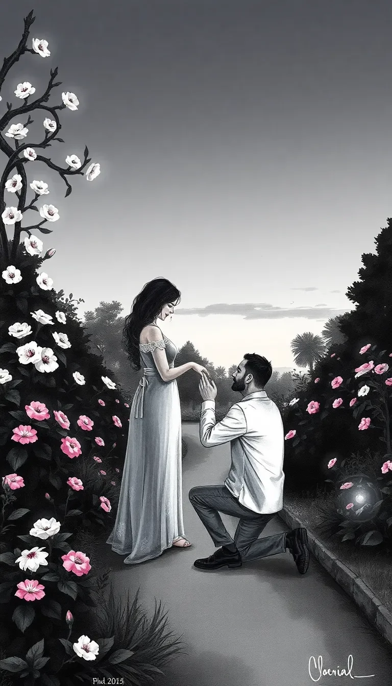 Sous le ciel complice : Une demande en mariage poétique