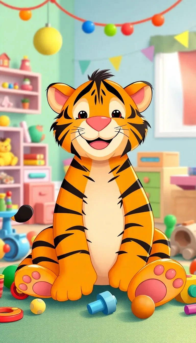 Toto le Tigre et ses Jouets
