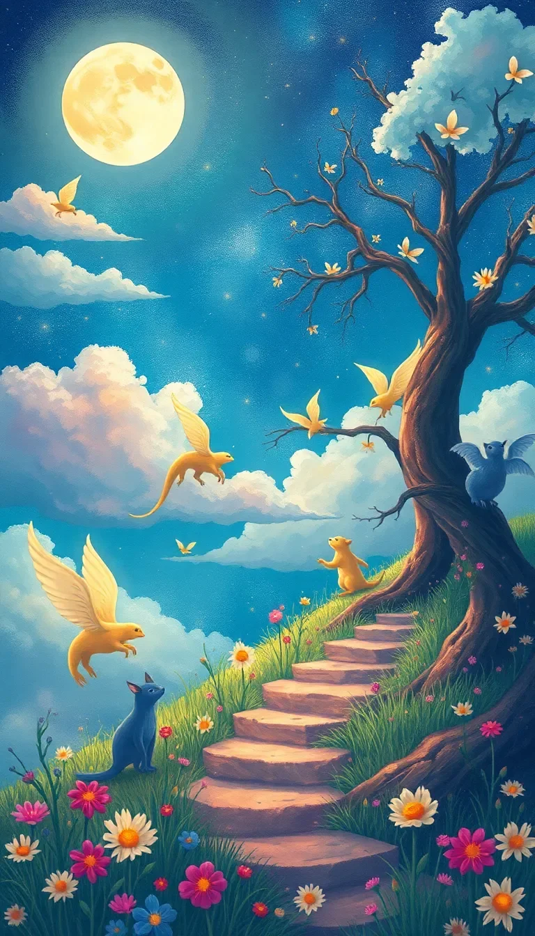 Voyage Onirique : Poème sur les Rêves et l'Imagination
