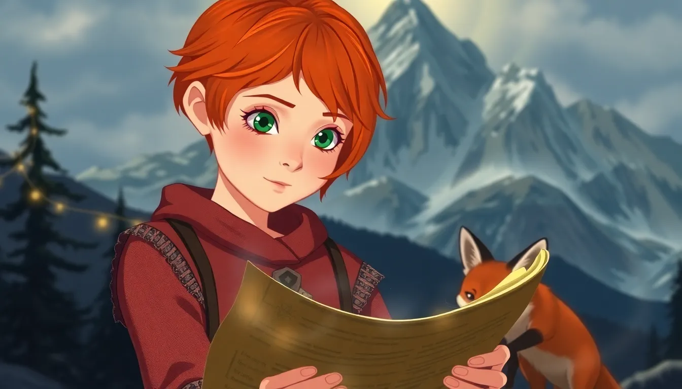 Émilie et la Montagne aux Échos 4 Illustration de L'Histoire de la Montagne