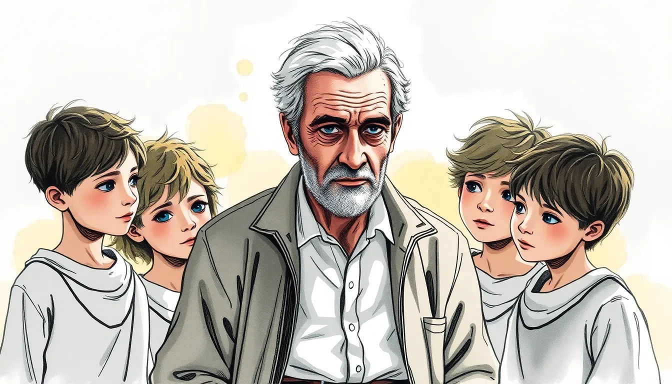 Illustration de Une Rencontre Étrange au Crépuscule