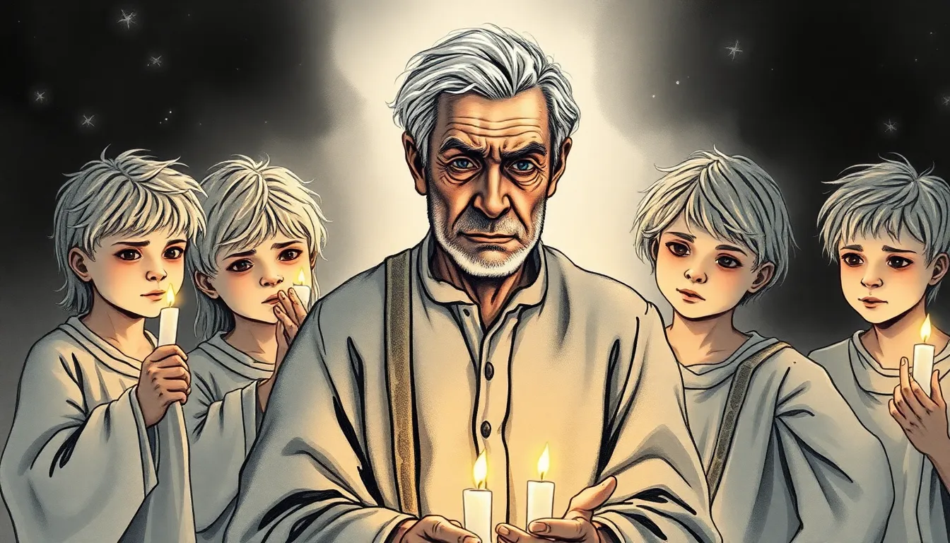 Illustration du Rituel de Lumière