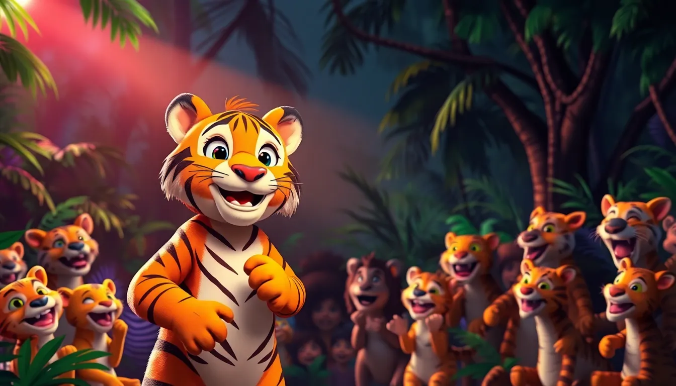Tommy le Tigre et ses Blagues 6 Illustration du Grand Spectacle