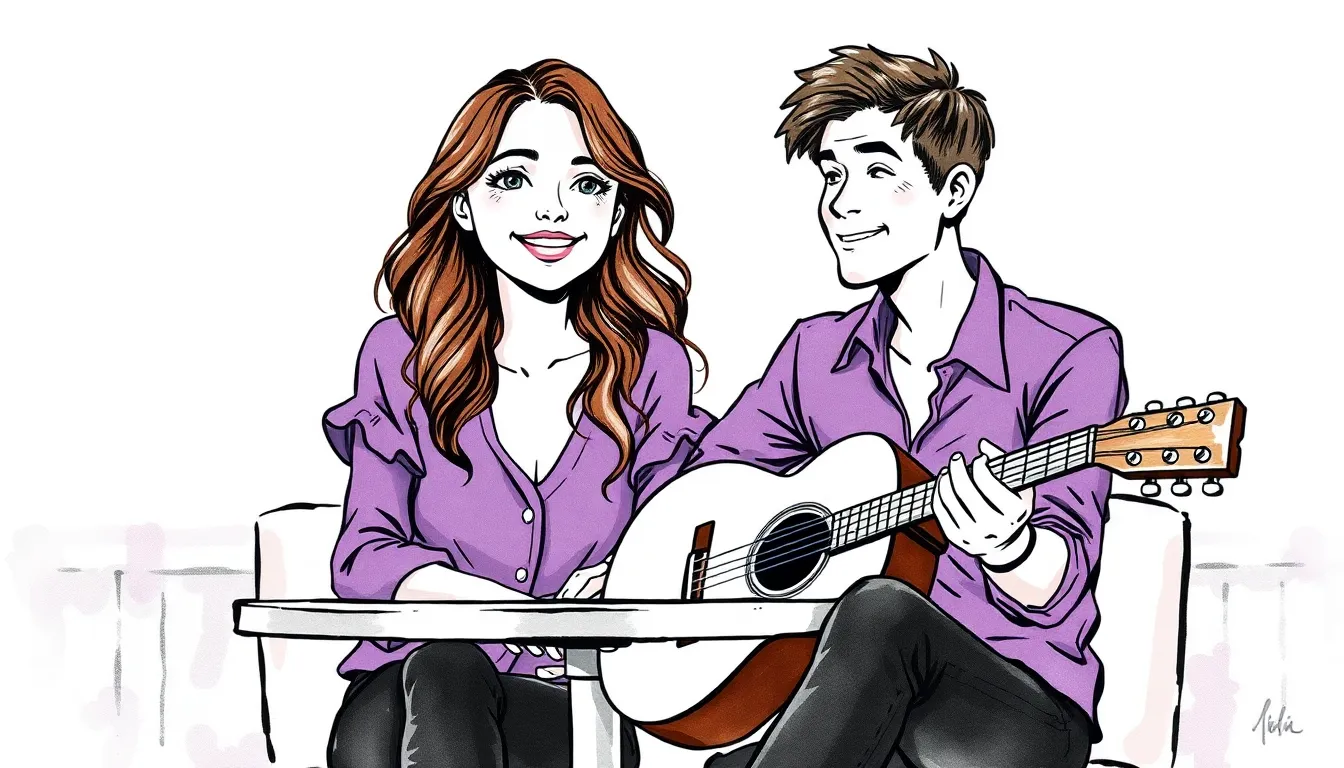 La Mélodie de l'Espoir : Une ode à la résilience et à la guérison 3 Illustration de Une Rencontre Inspirante