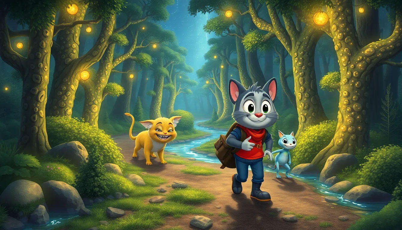 Tom et les Étoiles Filantes 3 Illustration de La Quête des Étoiles