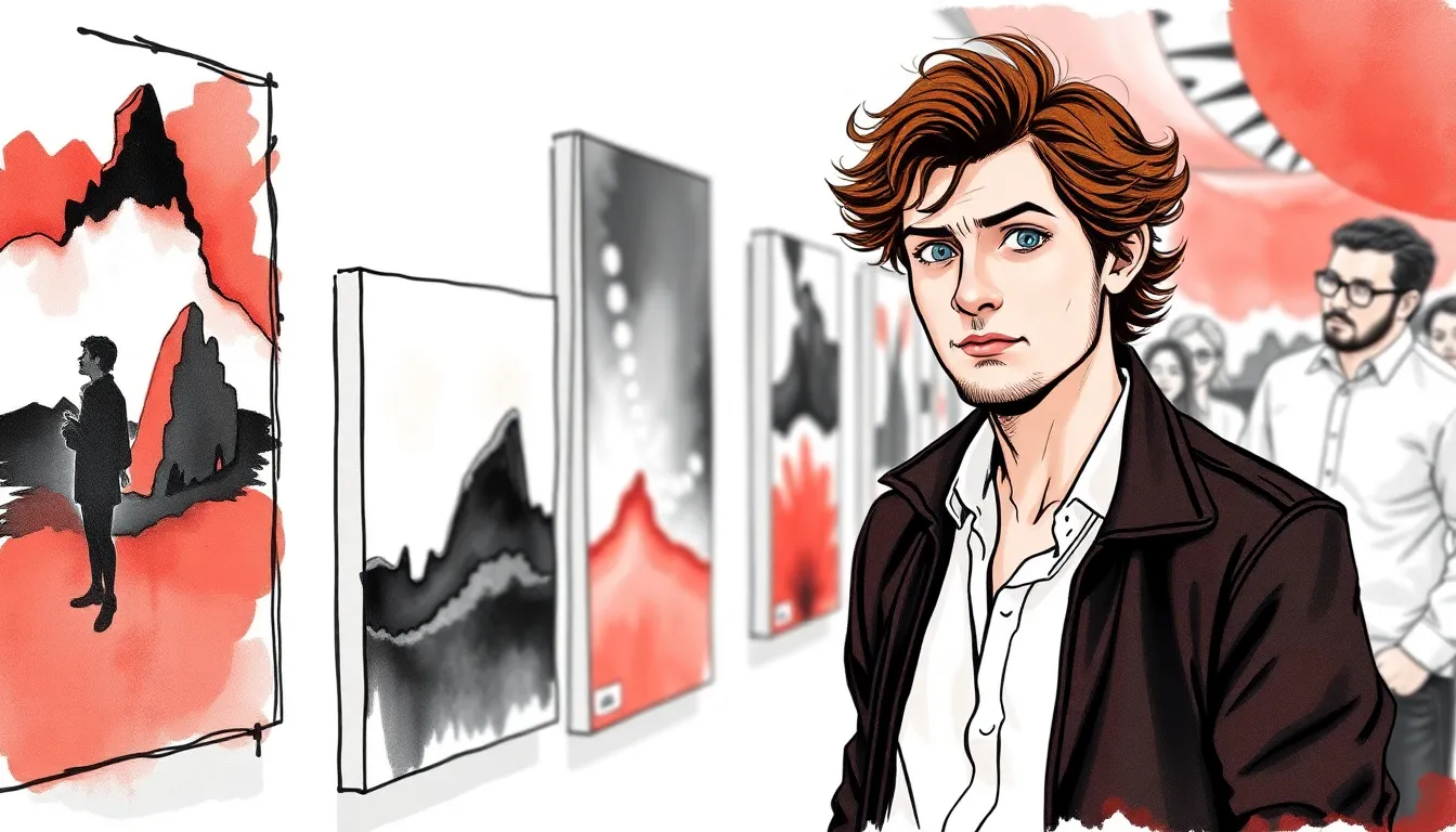 Les Couleurs du Silence : Peinture et expression des émotions d'un peintre sourd 5 Illustration de L'Exposition des Émotions