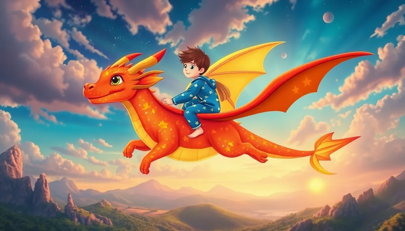 Illustration de Le Vol dans le Ciel