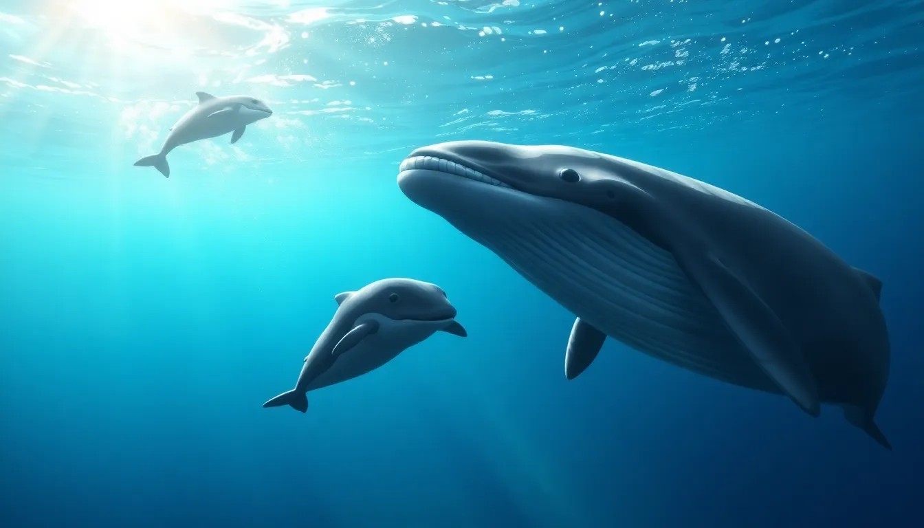 La Petite Baleine et l'Océan 6 Illustration de Le Retour à la Maison