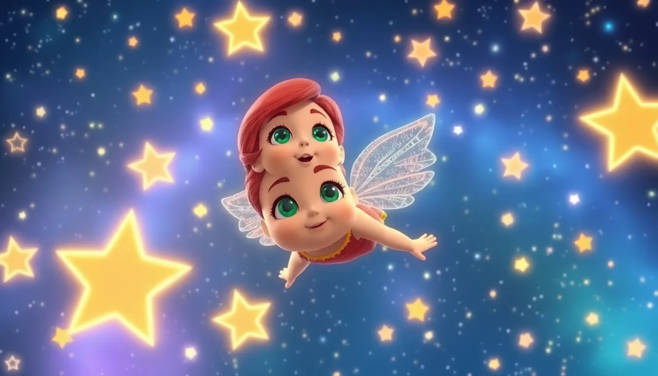 Nina et les Gardiens des Étoiles 2 Illustration du Voyage vers les Étoiles