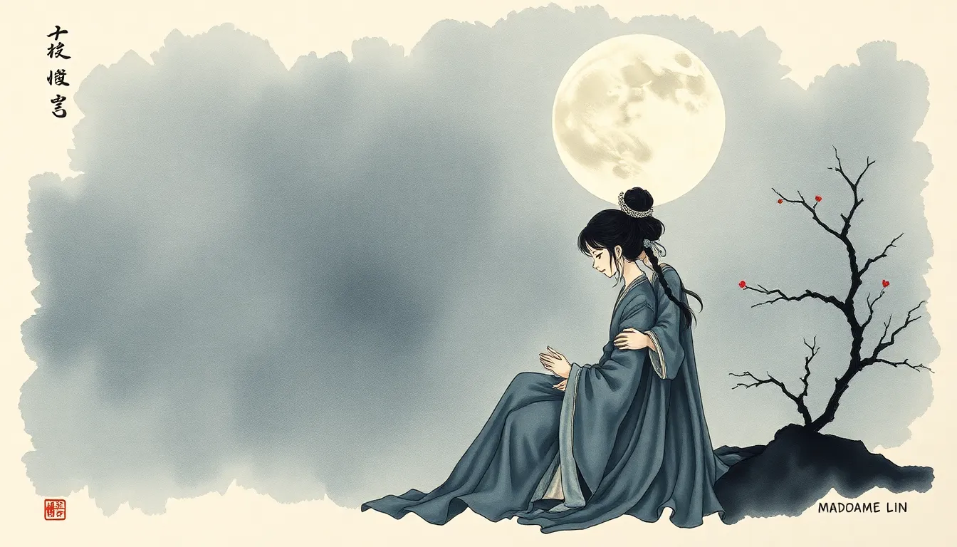 Les Jardins de Sagesse : Une odyssée poétique en Chine 4 Illustration de Sous la Lune d'Argent