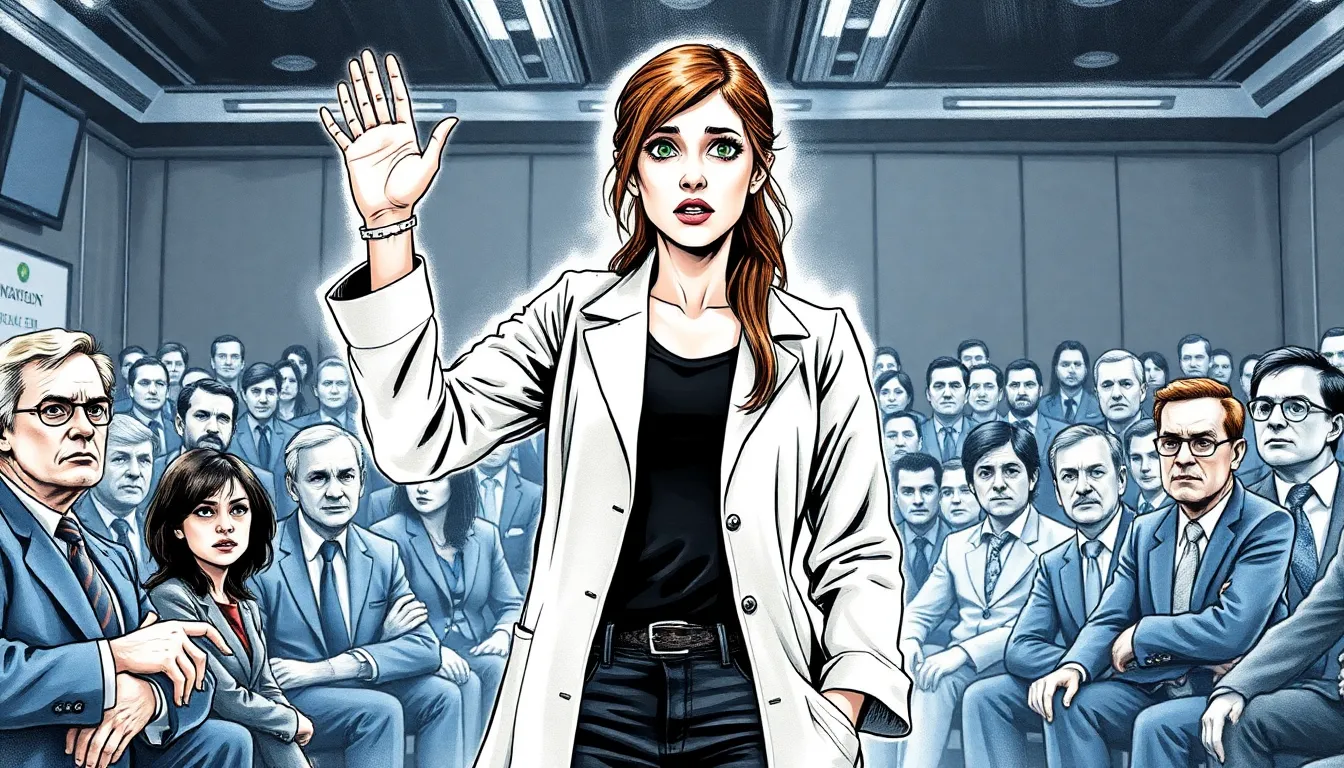 Les Messagers de l'Aube : Accueil de l'Inconnu Extraterrestre 2 Illustration de Une Réunion d'Urgence au Centre de Commandement