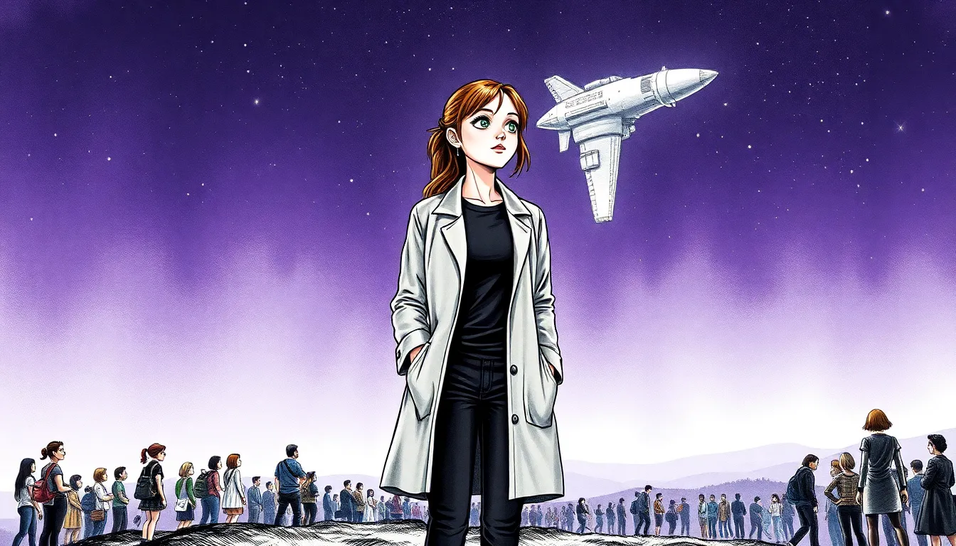 Les Messagers de l'Aube : Accueil de l'Inconnu Extraterrestre 3 Illustration de L'Arrivée des Messagers