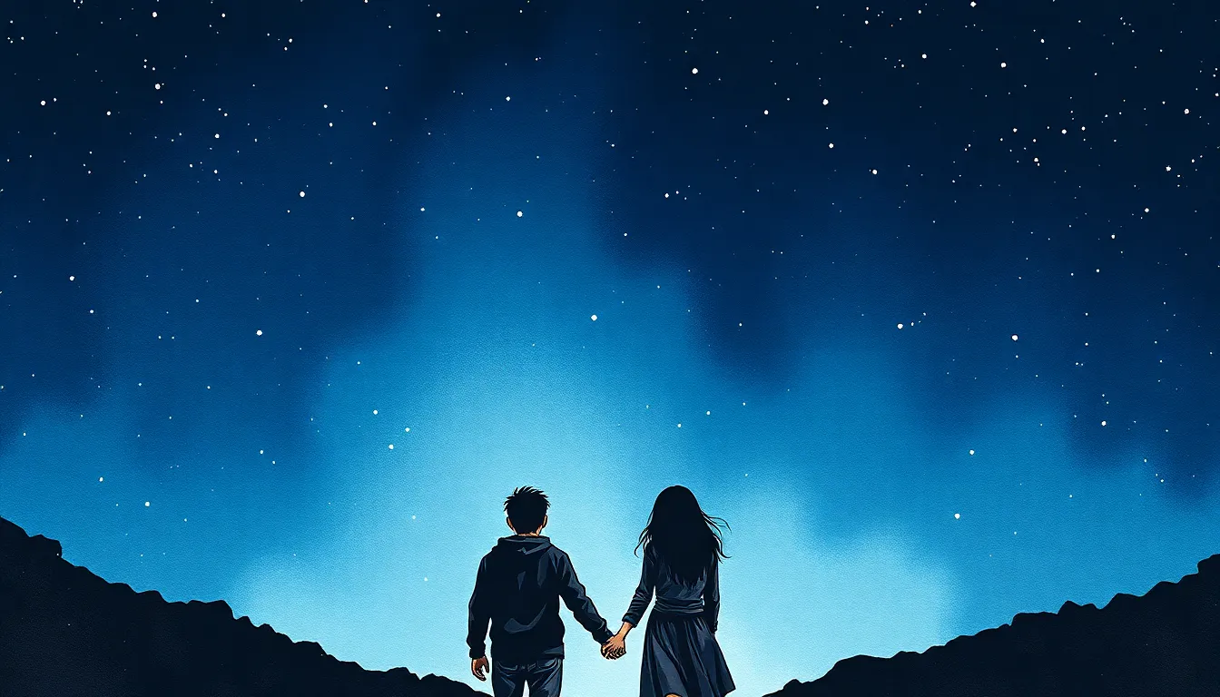 Sous le ciel complice : Une demande en mariage poétique 5 Illustration de Vers l'Éternité