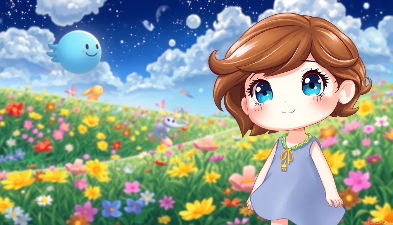 Le Voyage de Luna au Pays des Rêves 2 Illustration de L'Arrivée au Pays des Rêves