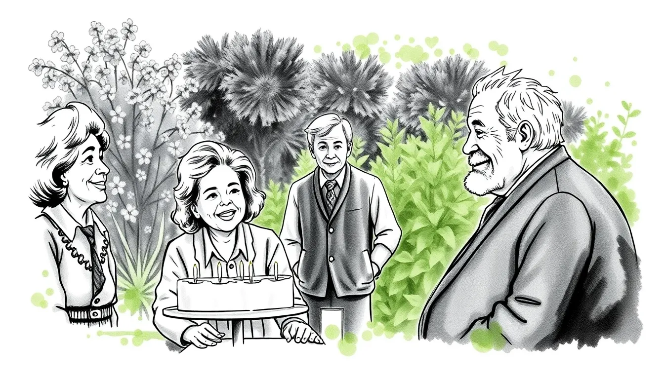 Illustration de Le Jardin des Souvenirs