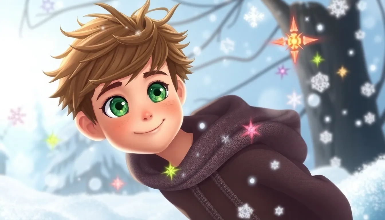 L'Hiver de Hugo et les Flocons de Neige Magiques 4 Illustration de La Quête de la Magie